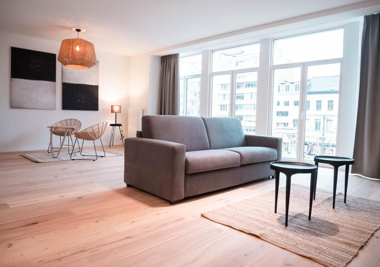 Smartflats - Antwerp View Apartment Bagian luar foto